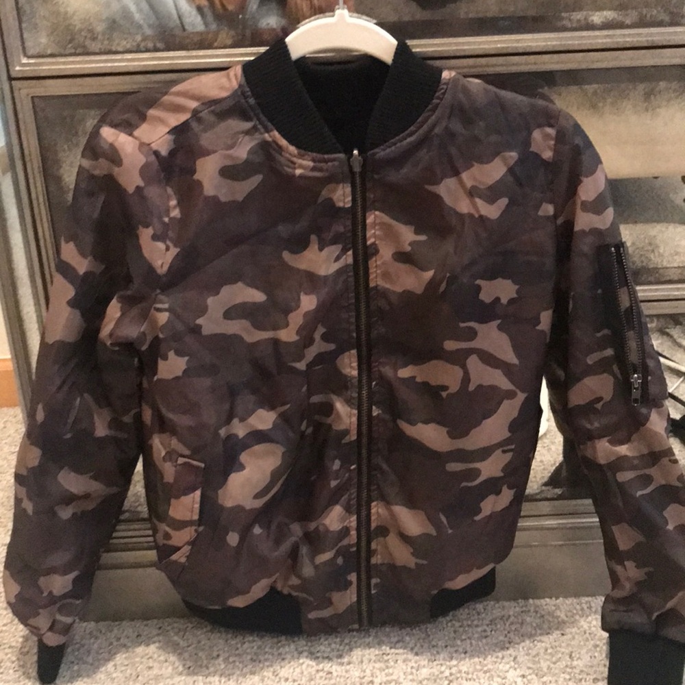 reversible Bomber Jacket
